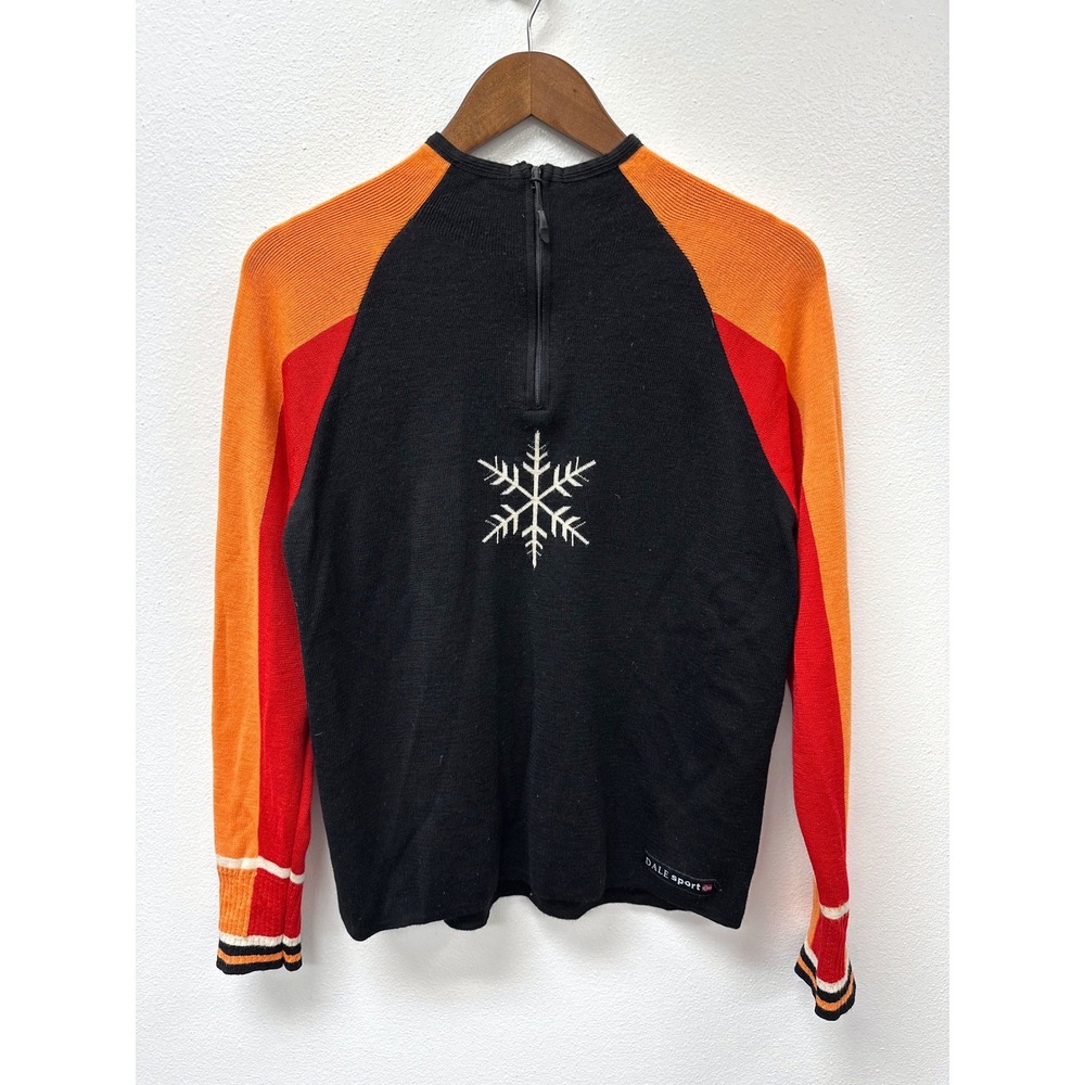 Dale of Norway Dale Sport Quarter Zip Colorblock Sweater L